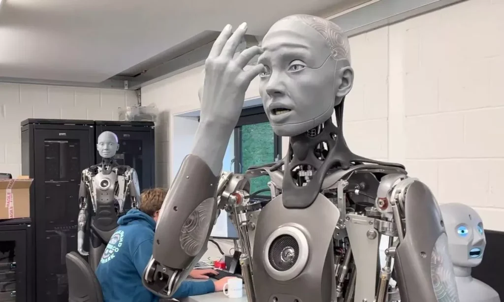 1 Creepy most advanced humanoid robot brags shell have legs in less than a year