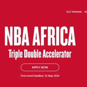 Application for NBA Africa’s startup accelerator program is now open.