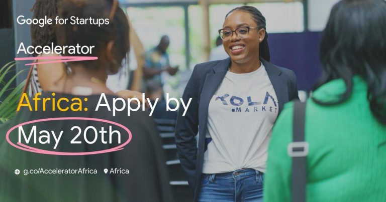 Google’s 8th Startups Accelerator Africa will prioritize AI and ML.
  
