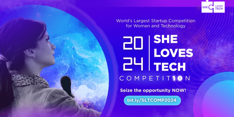 Call For Applications: She Loves Tech Global Competition 2024
  