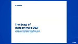 Sophos State of Ransomware