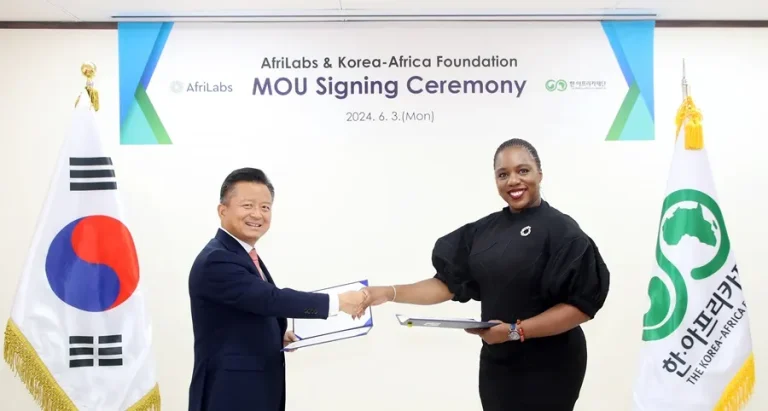 AfriLabs and the Korea-Africa Foundation have formed a strategic alliance to promote innovation in Africa.
  