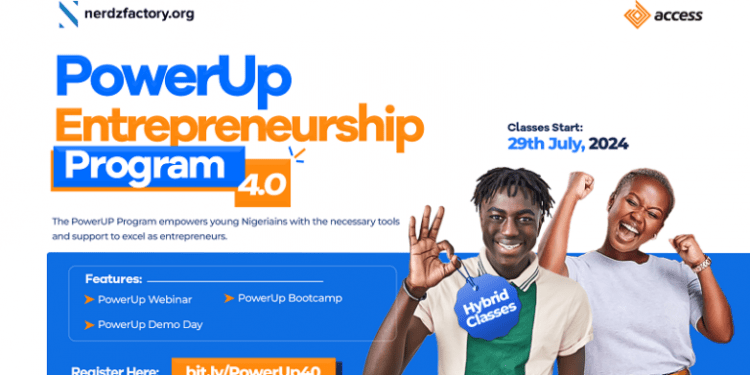 Call for Applications: Young Nigerians Can Apply for PowerUP Entrepreneurship Program 4.0
  