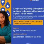 Orange Corners Nigeria Incubation Program