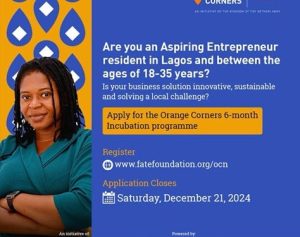 Orange Corners Nigeria Incubation Program