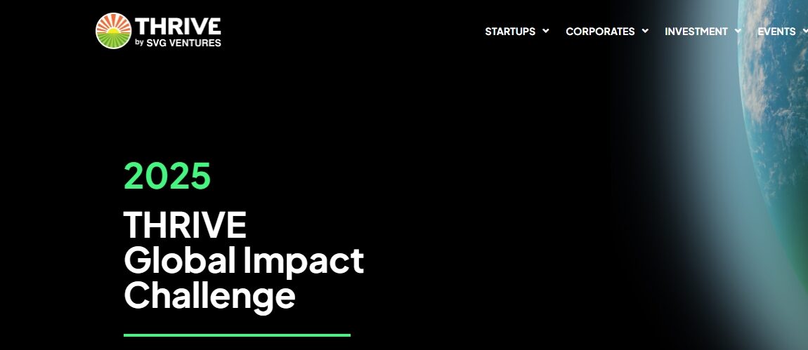 Applications for the THRIVE Global Impact Challenge are open to African agrifood startups 1 THRIVE Global Impact Challenge