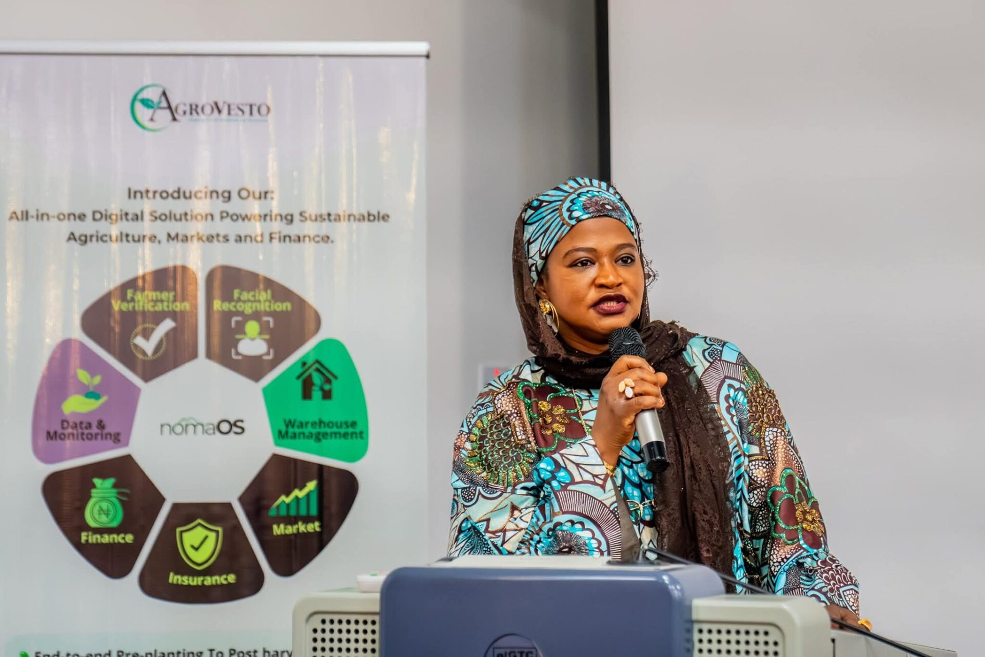 NITDA DG, Kashifu Inuwa CCIE, represented by Dr Amina Sambo-Magaji, Deputy Director, e-Government and Digital Economy Development Department, NITDA