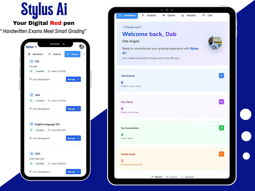 Dabere Michael is using Stylus AI in Eliminating Human Error in Education 2 Stylus AI