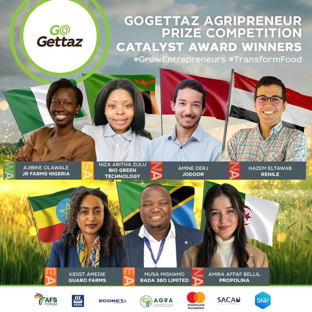 Young African Entrepreneurs Claim Top Honors in Dakar at GoGettaz Agripreneur Prize Competition 3 winners