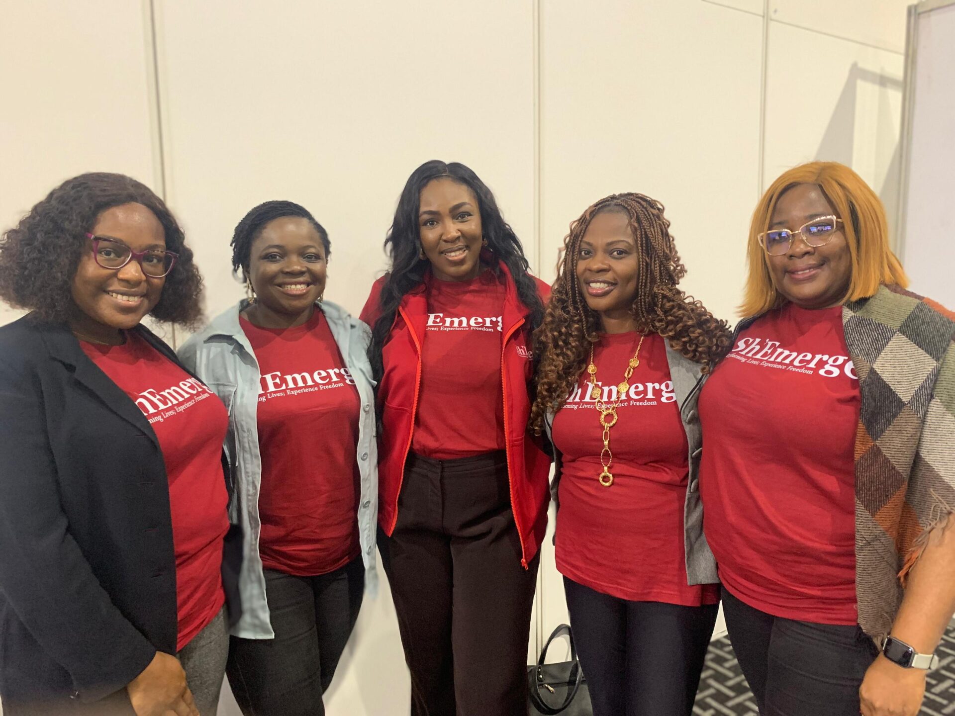 Frances Aborigho: Building a Tribe Where African Women Learn, Lead, and Thrive in the Digital Economy 3 Sh'merge Team