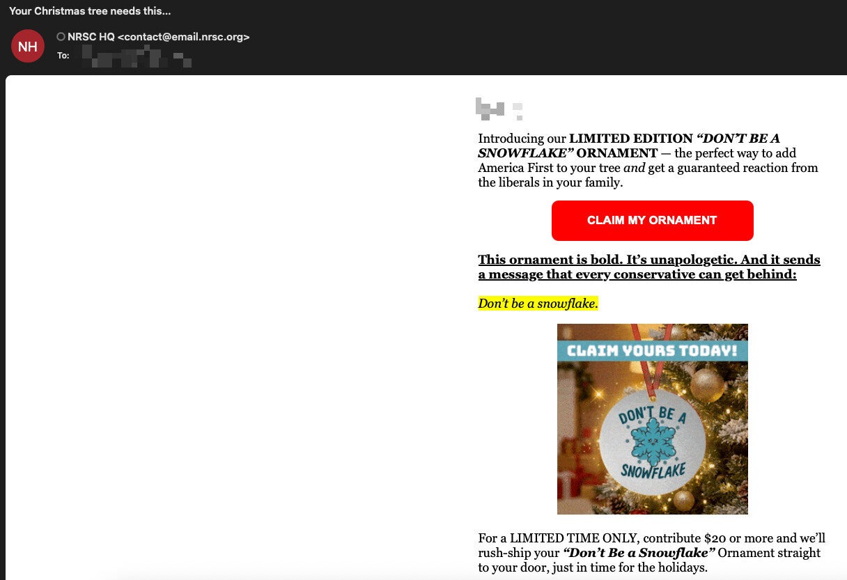 From Fake Deals to Phishing: The Most Effective Festive Season Scams of 2025 6 Email example show urgency used as a scam tactic