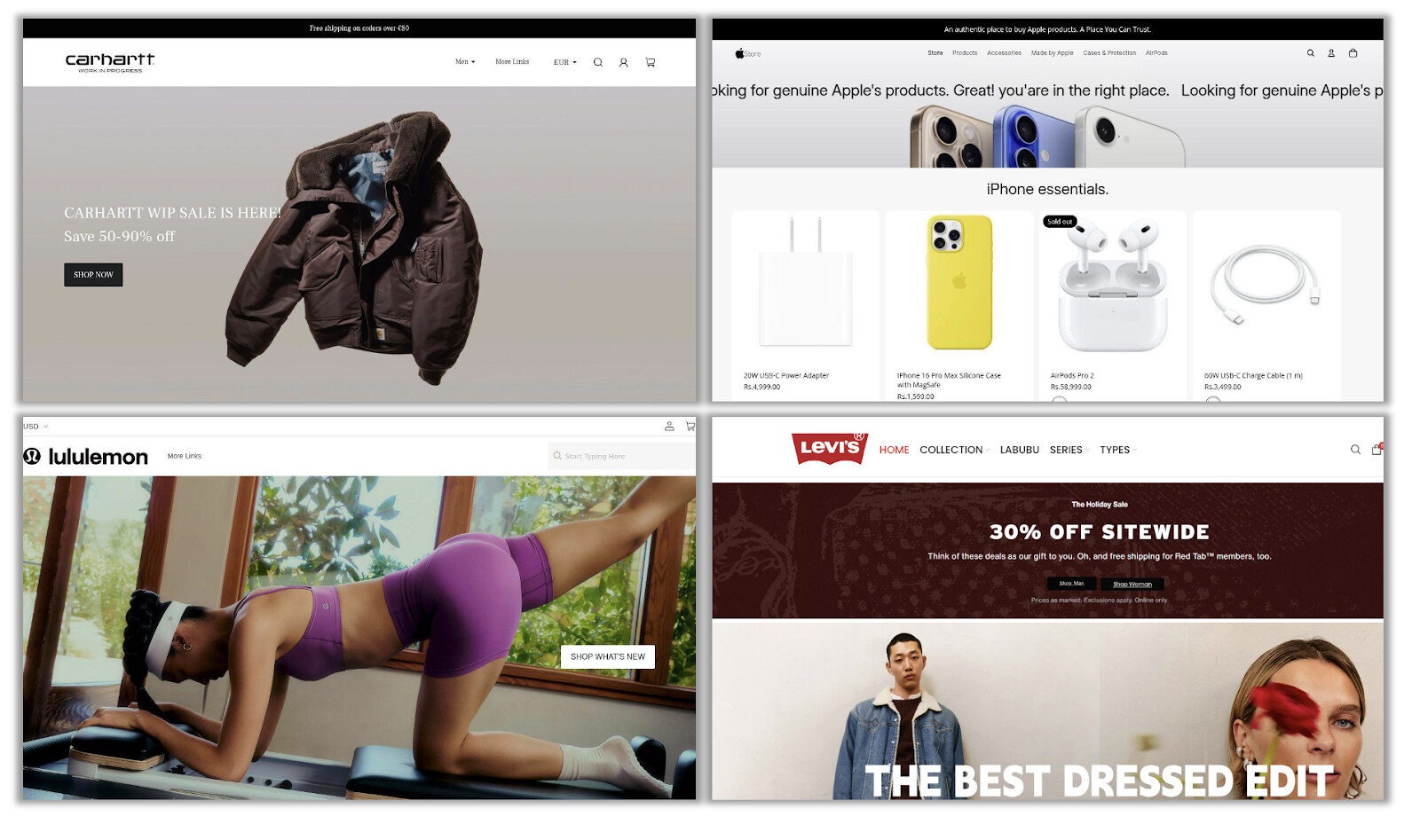 From Fake Deals to Phishing: The Most Effective Festive Season Scams of 2025 3 Fake pages impersonating worldwide brands, seemingly offering legitimate holiday season sales