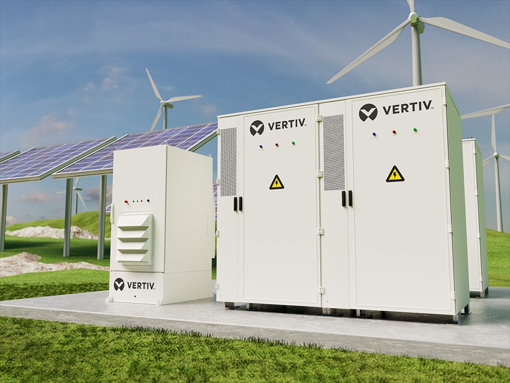 Vertiv EnergyCore Grid Battery Energy Storage System (BESS)